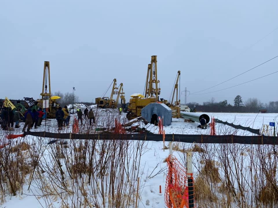 Enbridge Line 3 Pipeline Protest 