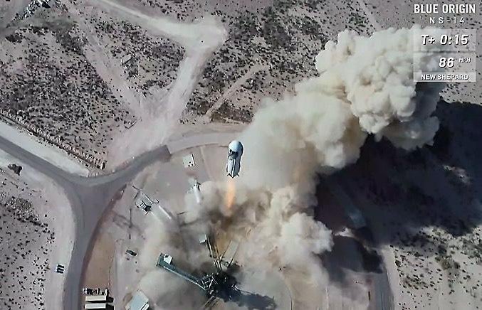 Blue Origin launches New Shepard test flight, looks ahead to sending ...