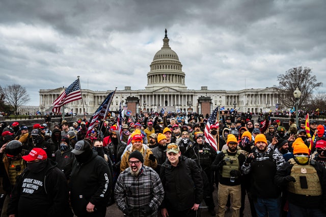 Trump Supporters Hold "Stop The Steal" Rally In DC Amid Ratification Of Presidential Election 