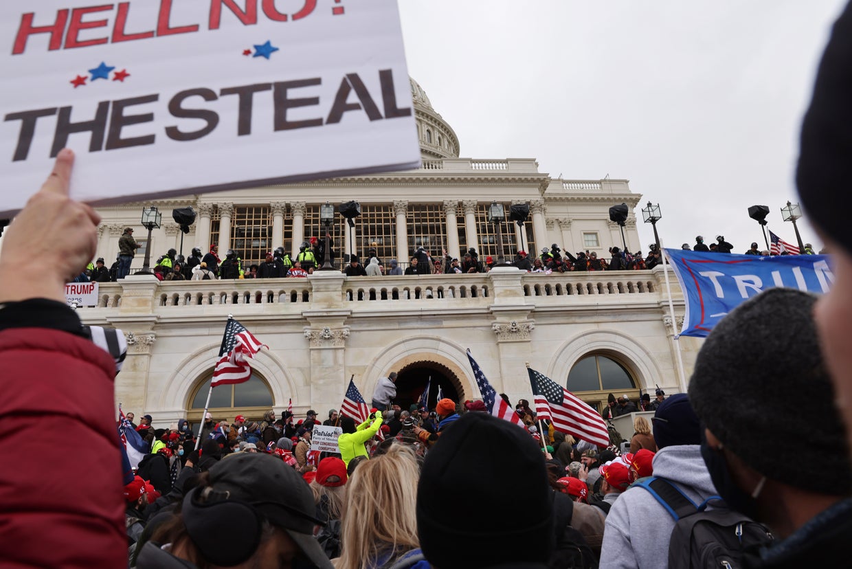 Trump supporters storm Capitol in Washington, D.C.