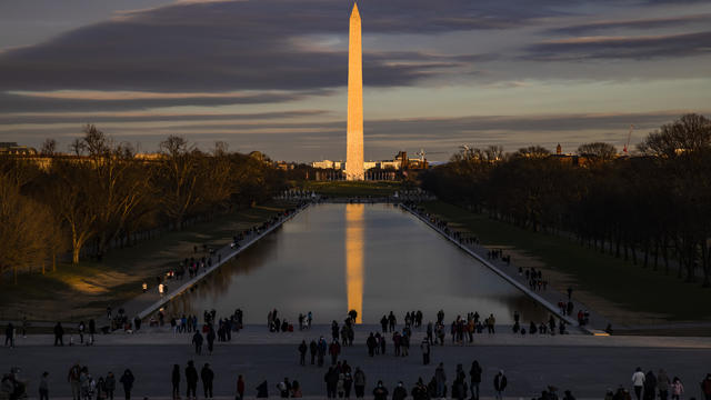 Sun Sets On Nation's Capital 