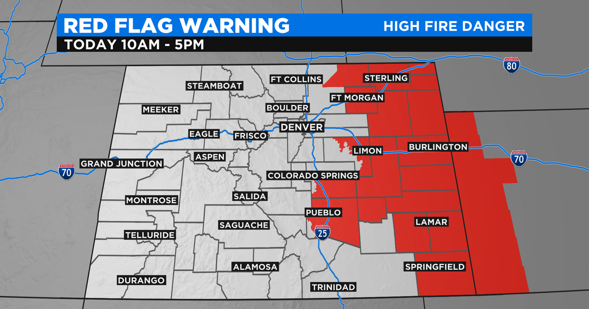Colorado Weather: First Red Flag Warning Of 2021 Issued As Gusty Wind ...