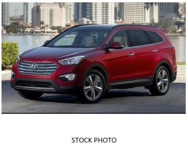Stock Photo Of Hyundai Santa Fe 