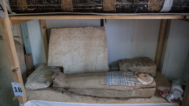 EGYPT-ARCHAEOLOGY-HERITAGE-ANTIQUITIES 