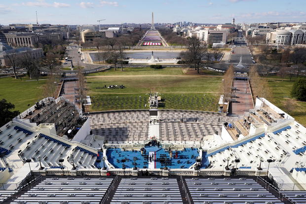 Preparations ahead of the 59th Presidential Inauguration in Washington 