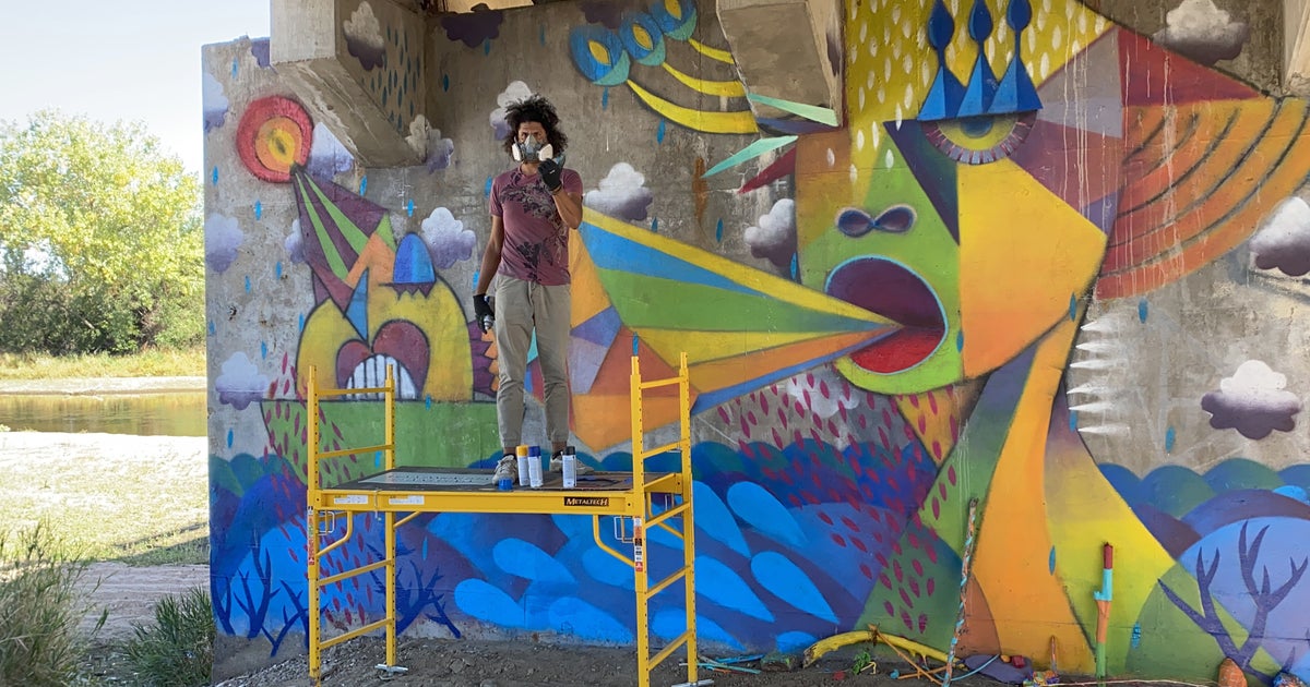 Murals For Hope Artists Create Colorful Scenes Along Trails In Adams