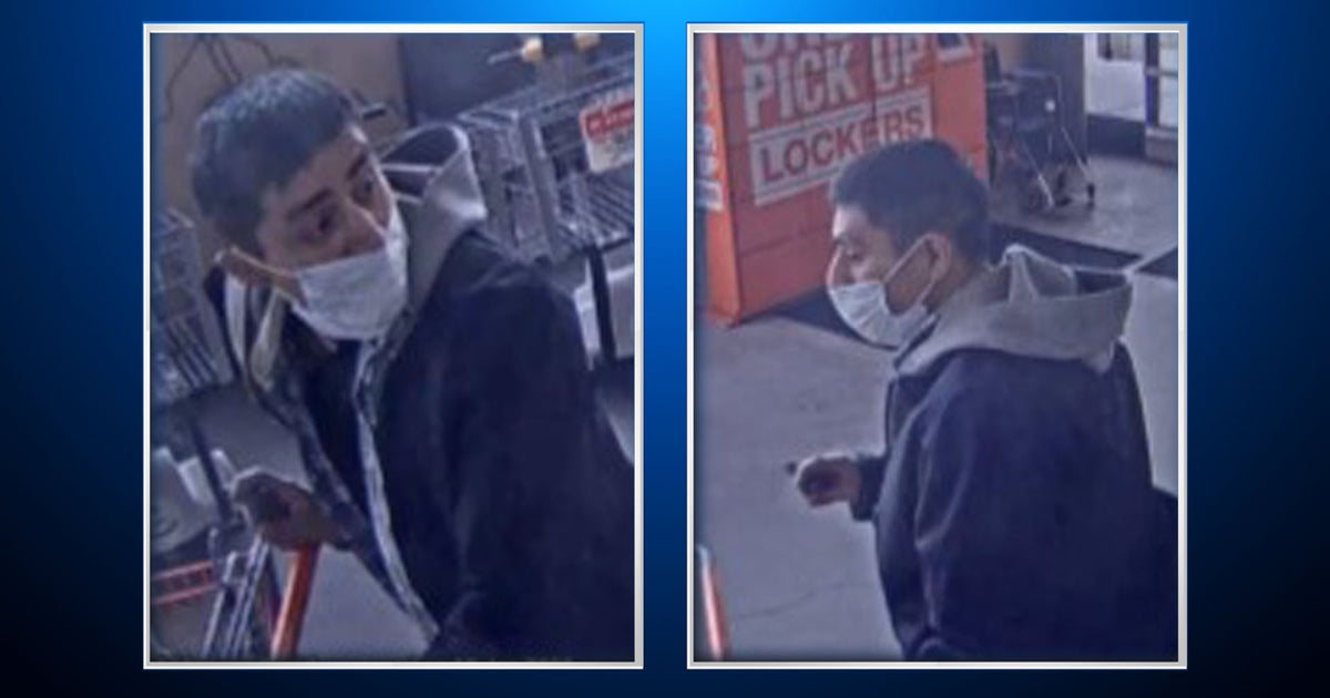 Denver Police Search For Home Depot Robbery Suspect - CBS Colorado
