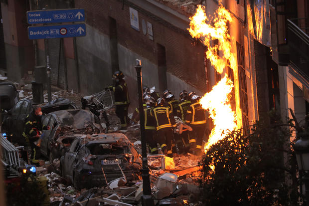 Madrid explosion 