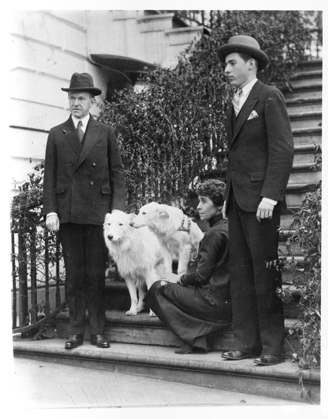 Coolidge Family at White House