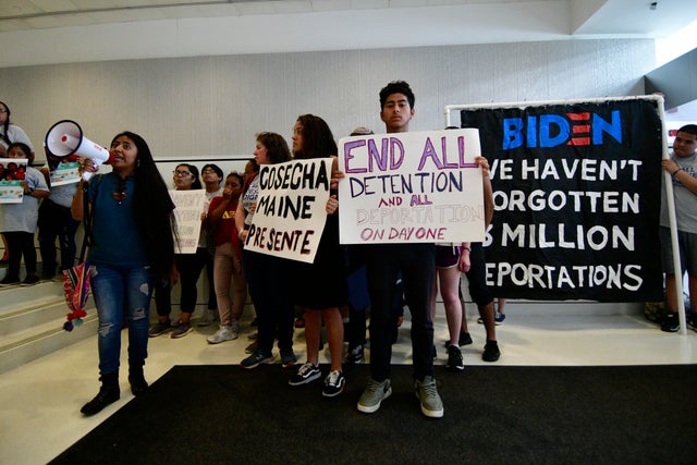 Pro-immigration And Anti-deportation Protest in Philadelphia