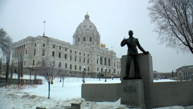 Minnesota State Capitol Winter 