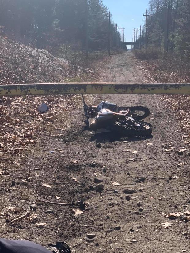 Wrentham Dirtbike Crash 