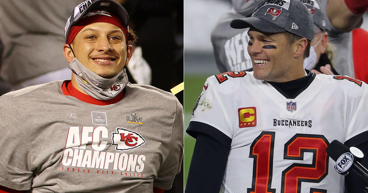 Super Bowl LV: Familiar Territory For Tom Brady And Patrick Mahomes, But  Both Have Eyes On What It Will Mean For Their Legacies - CBS New York