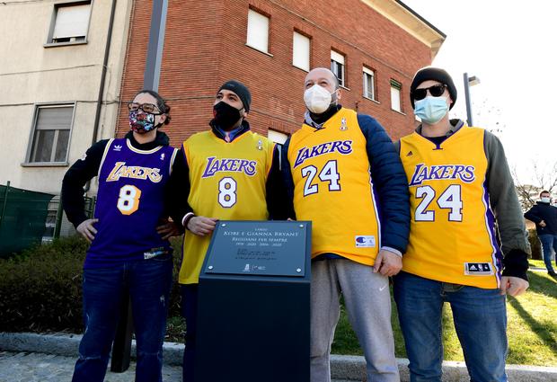 Italian Town Unveils Plaza Honoring Kobe Bryant 
