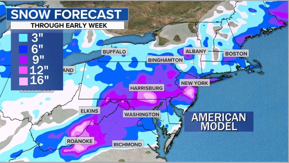 Major snowstorm to impact 100 million people across Midwest and ...