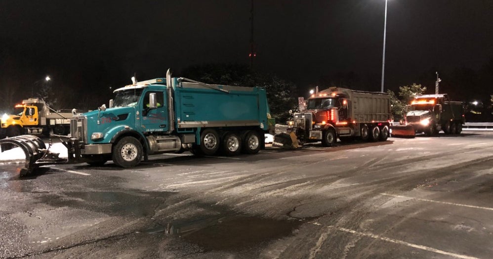 Slick Road Conditions A Concern Into Tuesday; Officials Urging ...