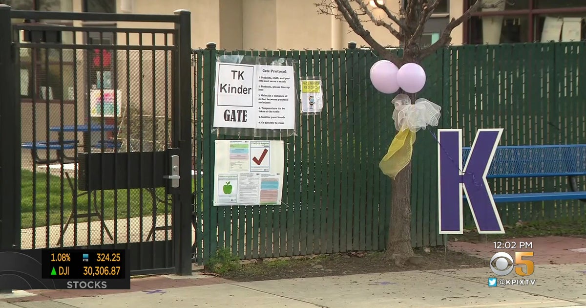 COVID Schools Los Gatos Elementary Students Return To Class For InPerson Learning CBS San