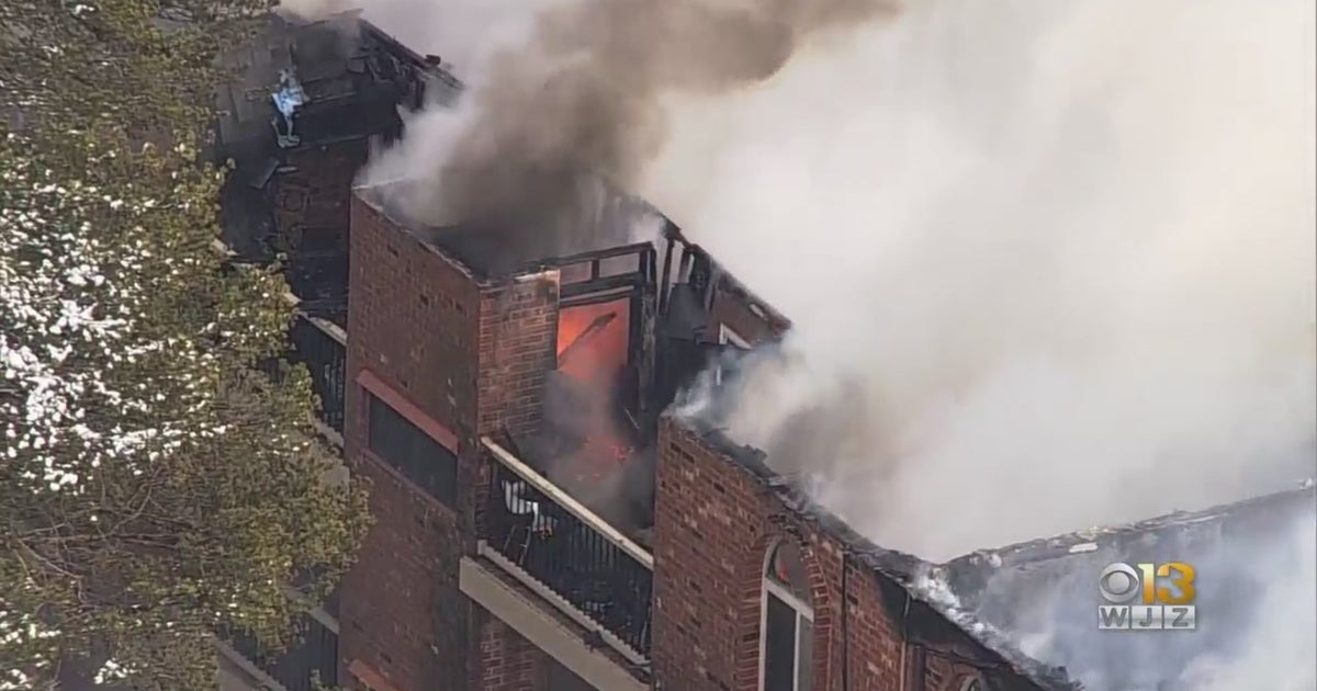 3Alarm Fire At Baltimore County Apartment Complex Displaces Dozens Of