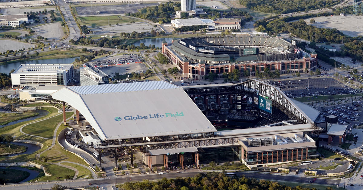 Arlington, TX, USA. 10th Apr, 2021. Globe Life Field during a