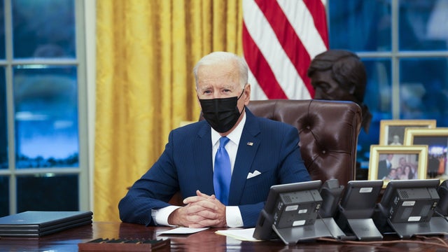 President Biden Speaks On And Signs Immigration Executive Orders 