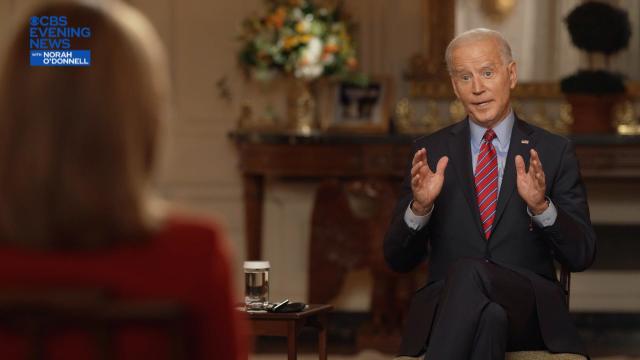 Joe Biden — Norah O'Donnell 