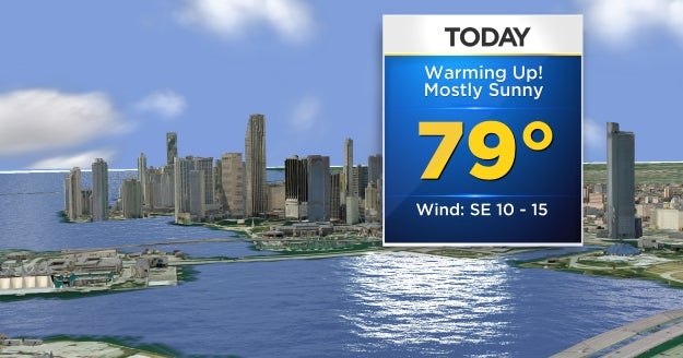 Miami Weather: Warm Weekend Ahead, Showers Possible On Sunday - CBS Miami