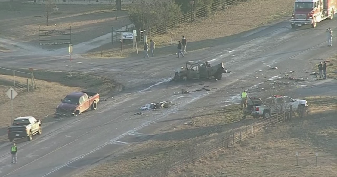 2 Dead After HeadOn Crash Near Cleburne CBS Texas