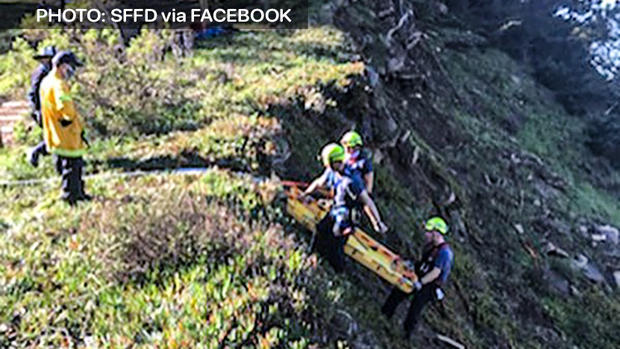 Hiker Rescue Lands End in San Francisco 