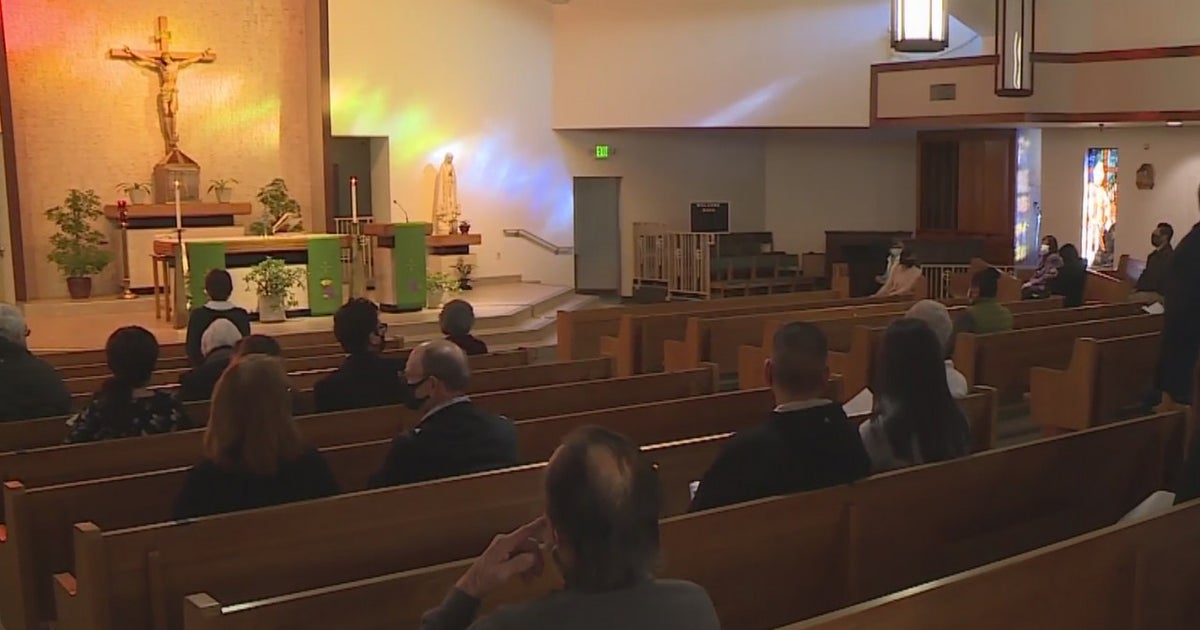 Parishioners Return To Indoor Service At Saint Robert's Catholic Church