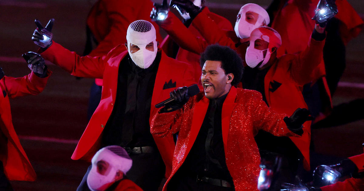 The Weeknd's Super Bowl halftime performance sparked lots of memes