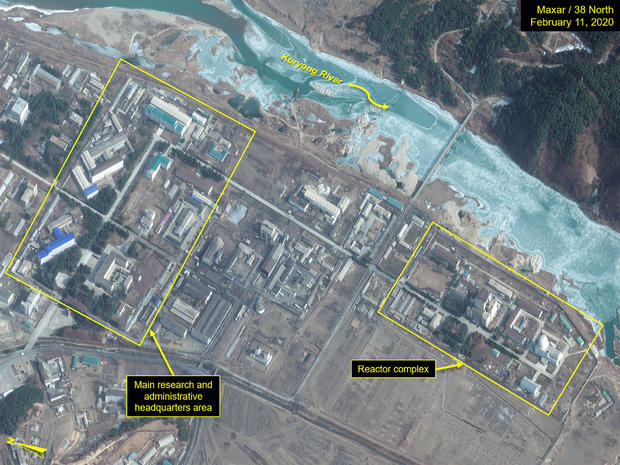 YONGBYON NUCLEAR FACILITY, NORTH KOREA - FEBRUARY 11, 2020:  Figure 6. Overview 5 MWe Reactor and ELWR. 