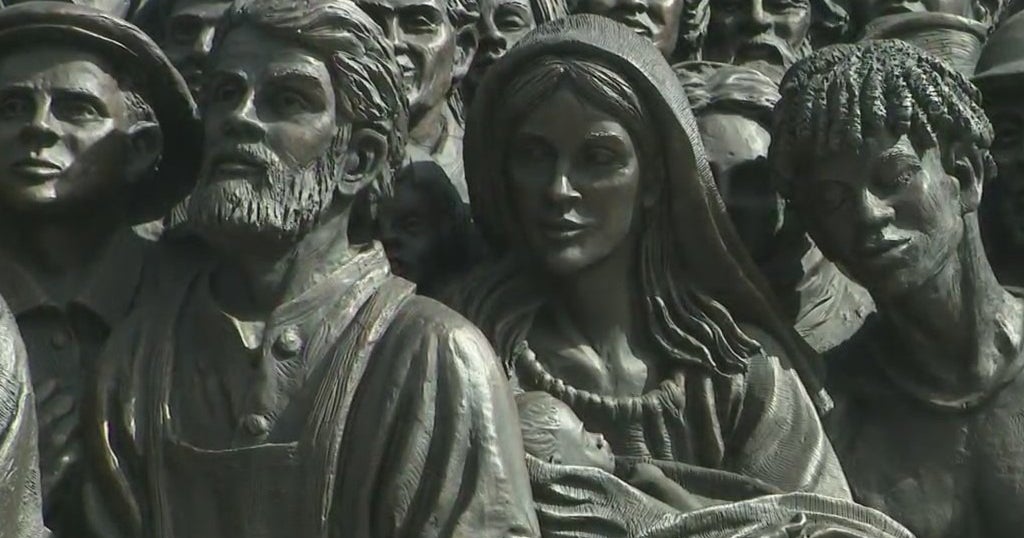 'Angels Unawares' Traveling Bronze Sculpture Honoring Migrants
