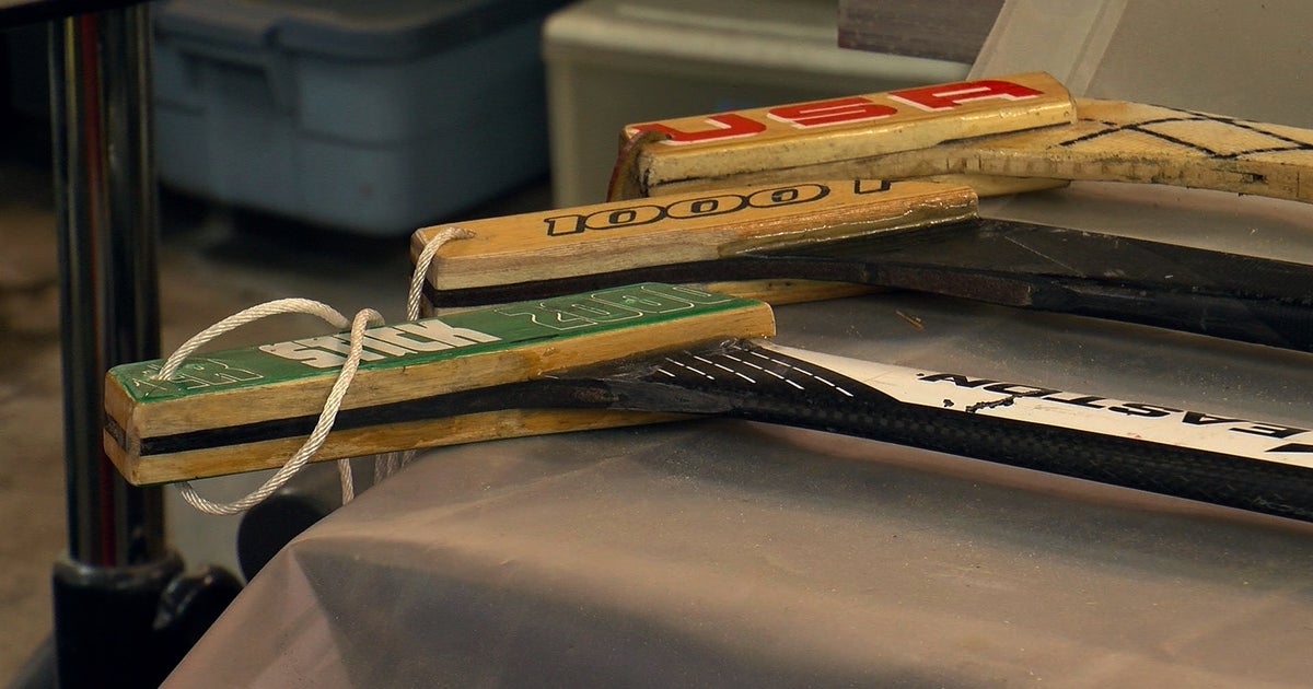Finding Minnesota Bob Bell's Hockey Canes, From One Type Of Ice To Another CBS Minnesota