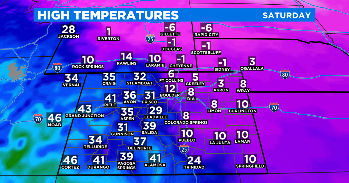 Colorado Weather Snow Moving In, Wild Temperature Divide Across