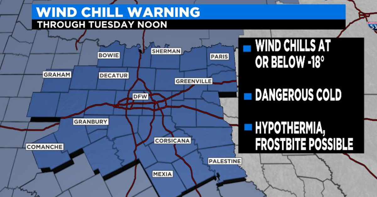 Temperatures 'Dangerously Cold,' More Winter Weather On The Way - CBS DFW