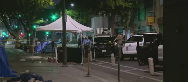 Man Dead In Downtown LA Shooting, Gunman At Large 