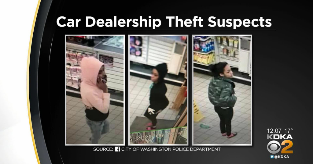 Police Trying To Identify 3 Suspects In Car Dealership Theft CBS