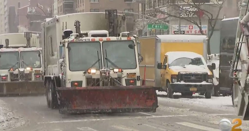 NYC Sanitation Department Asks New Yorkers To Stay Off Roads While They ...