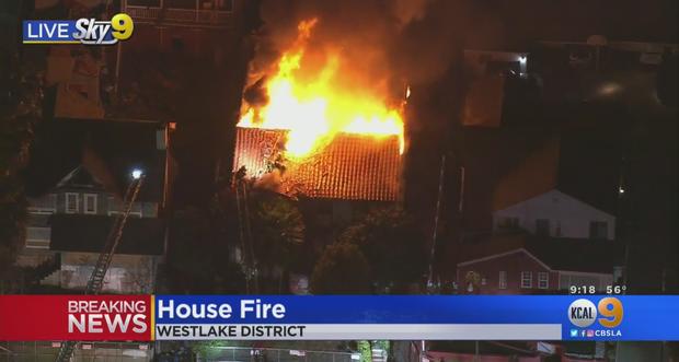 Westlake District House Fire 
