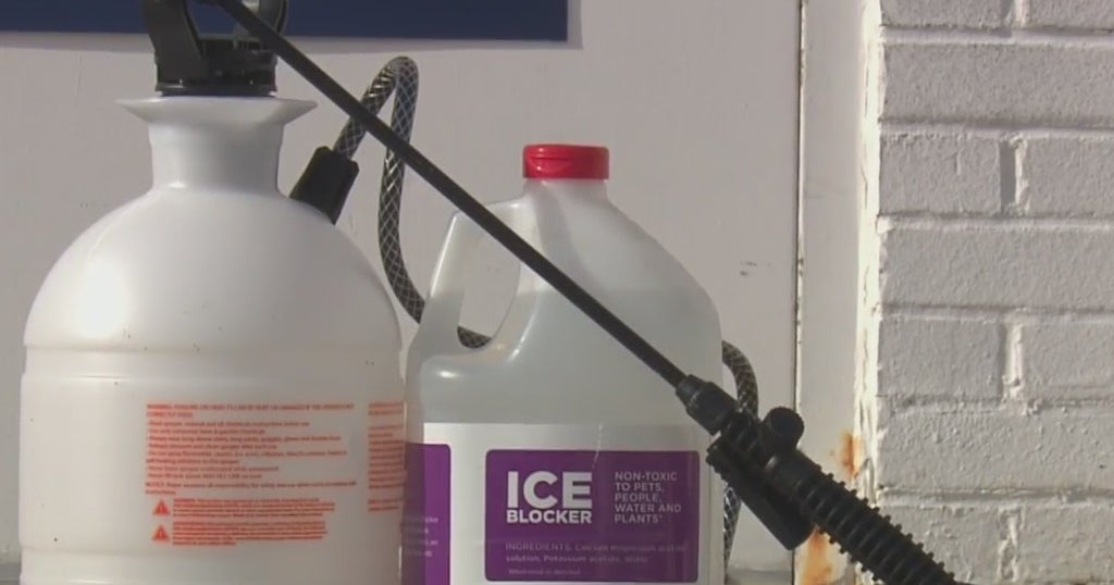 New Liquid 'AntiIcer' Spray Could Help Stop Ice From Piling Up CBS