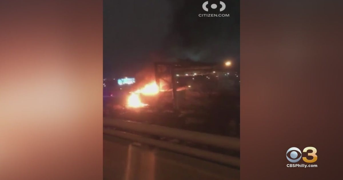 Overnight Truck Fire Shuts Down Portion Of I-95 North In Philadelphia ...