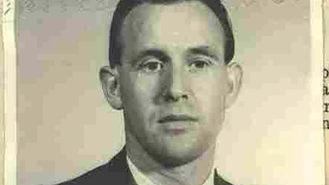 Friedrich Karl Berger poses in a photograph dated 1959 and released by the U.S. Department of Justi 