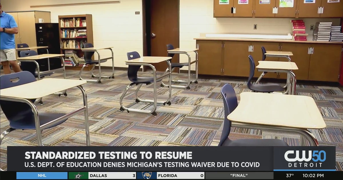 Standardized Testing To Resume: U.S. Dept. Of Education Denies Michigan ...