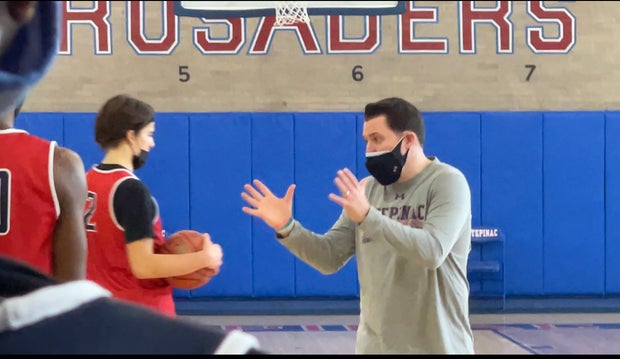 Stepinac High School Basketball 