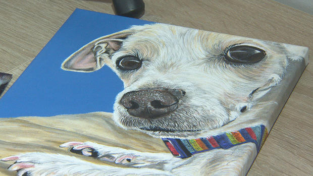dog painting 