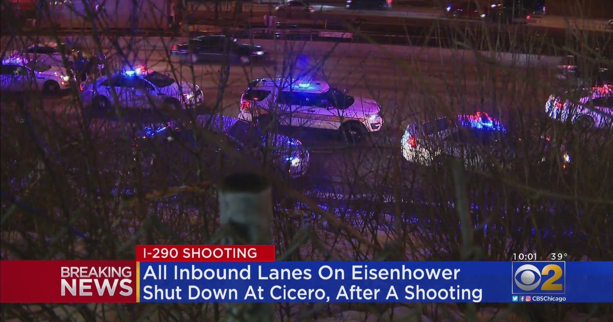 Two Wounded In Shooting On Eisenhower Expressway - CBS Chicago