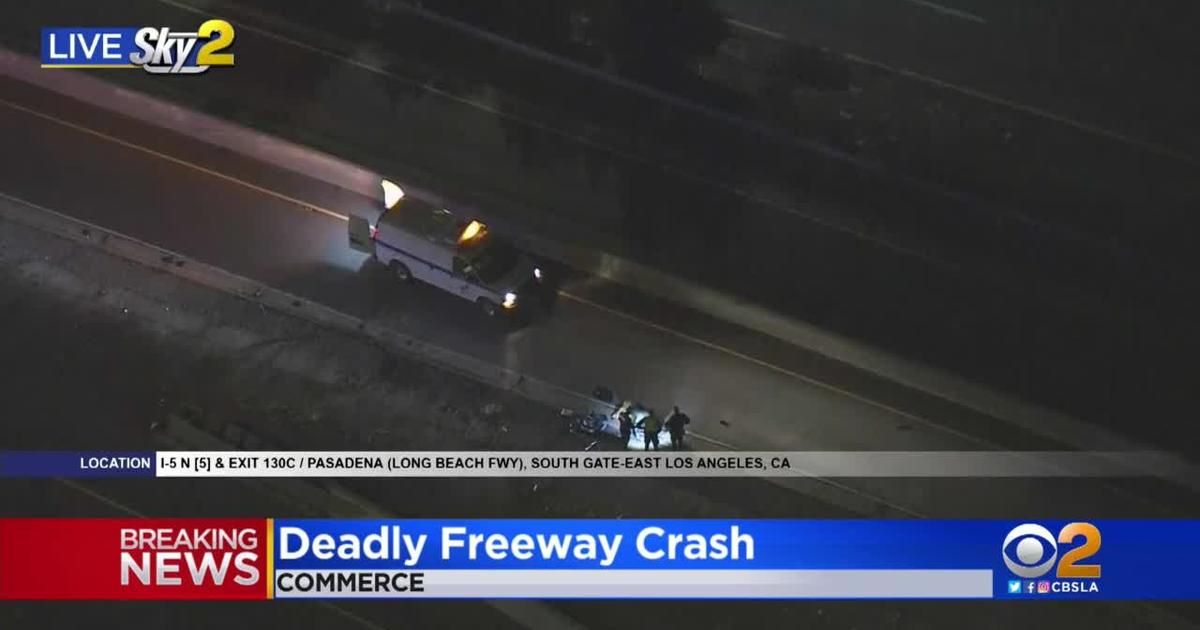 car crash on 5 freeway