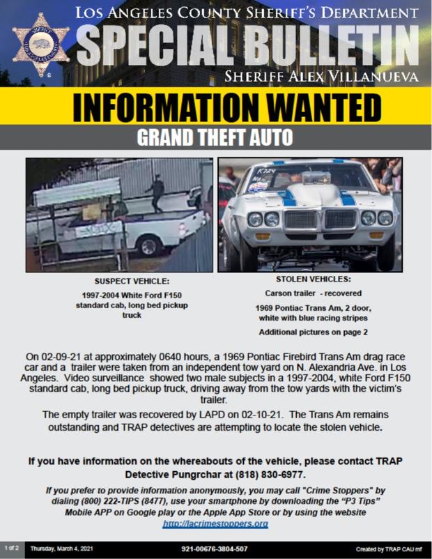 1969 Trans Am info wanted 