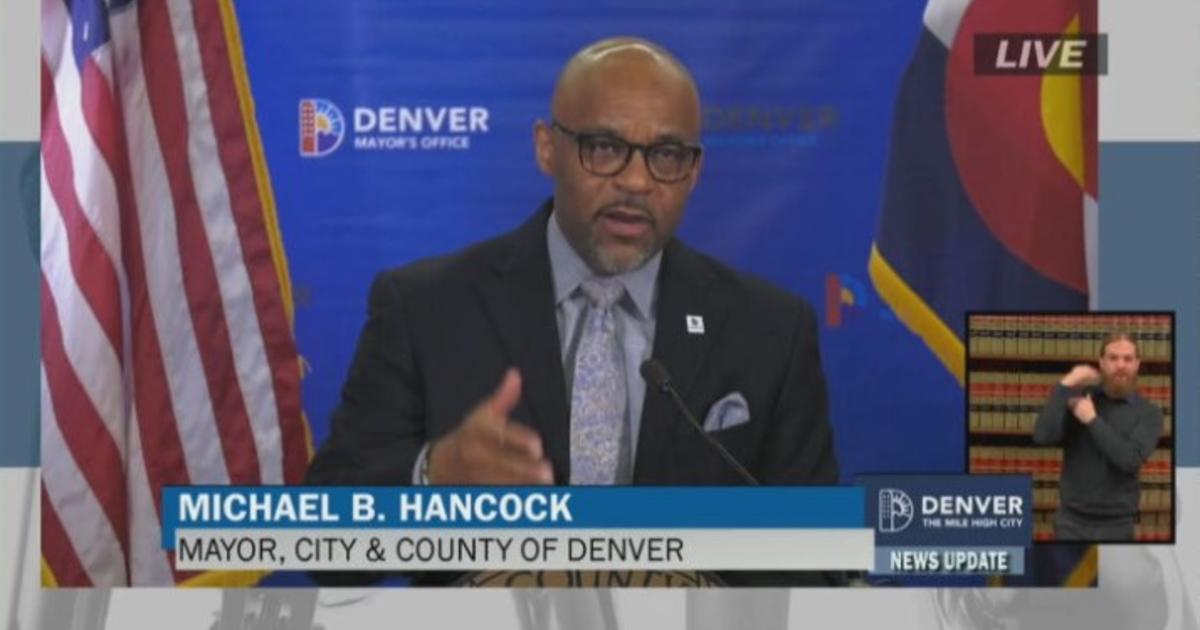 COVID In Denver: Mayor Hancock Optimistic About Economic Recovery - CBS ...