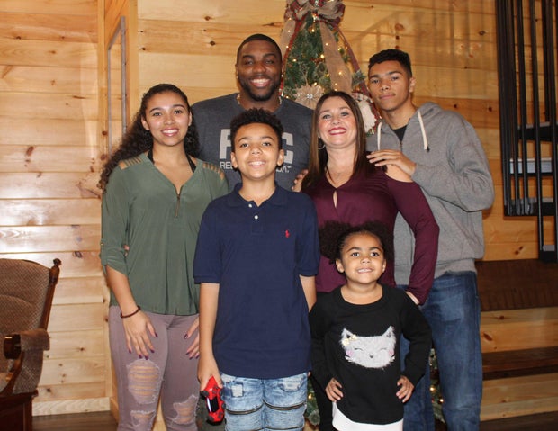 Aniah Blanchard and family